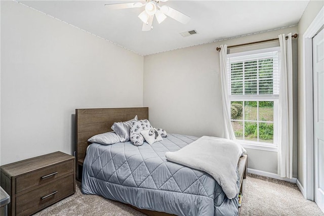 3117 Blowing Wind Ct NW, Acworth, GA 30101 - carpeted bedroom featuring ceiling fan