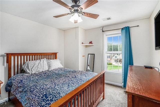 3117 Blowing Wind Ct NW, Acworth, GA 30101 - bedroom with carpet flooring and a ceiling fan