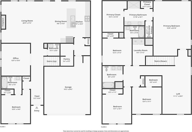 1539 High Falls Ln, Grayson, GA 30017 - view of floor plan / room layout