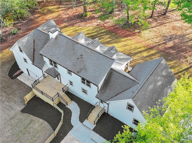 drone / aerial view