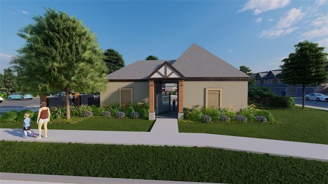 6121 Wayburn St, Tucker, GA 30084 - view of front of home with a front lawn