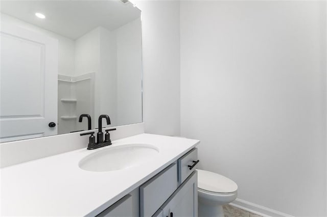 6121 Wayburn St, Tucker, GA 30084 - bathroom with vanity and recessed lighting
