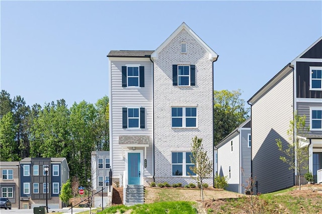 528 Aberdeen Mdw, Acworth, GA 30102 - view of front facade featuring brick siding