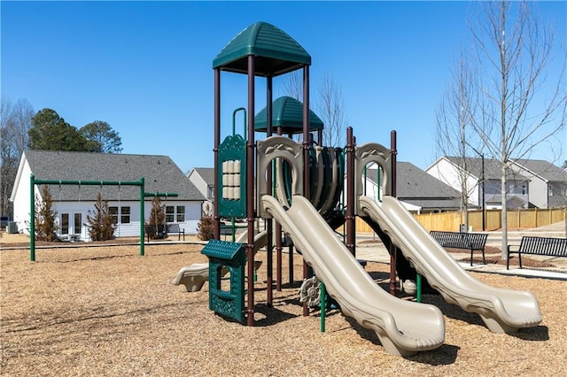 528 Aberdeen Mdw, Acworth, GA 30102 - view of community jungle gym