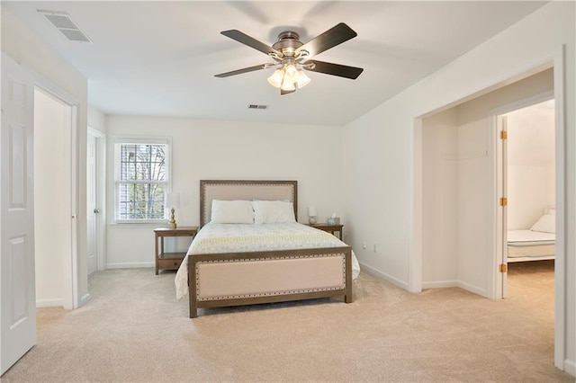 4086 Norton Pl SE, Smyrna, GA 30082 - bedroom featuring light colored carpet, baseboards, and visible vents