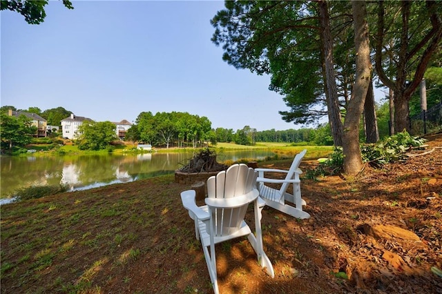 652 Pathview Ct, Dacula, GA 30019 - view of yard featuring a water view