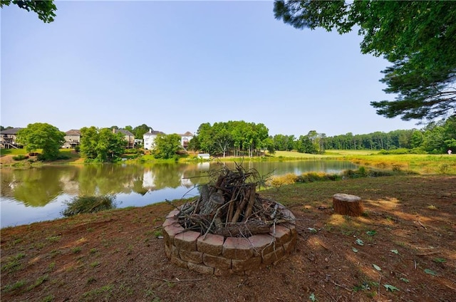 652 Pathview Ct, Dacula, GA 30019 - view of yard featuring a water view