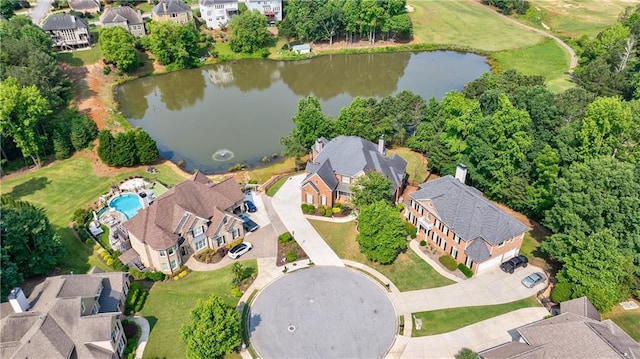 652 Pathview Ct, Dacula, GA 30019 - aerial overview of property's location featuring a nearby body of water and nearby suburban area