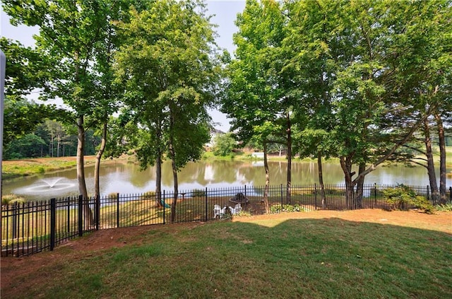 652 Pathview Ct, Dacula, GA 30019 - view of yard with a water view