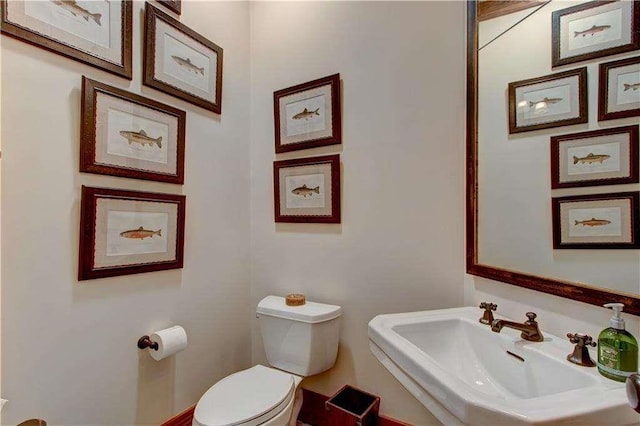 6302 J F Jay Rd, Gainesville, GA 30506 - bathroom featuring toilet and a sink