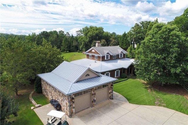 6302 J F Jay Rd, Gainesville, GA 30506 - view from above of property