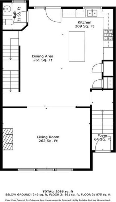 482 Pearl Cove Ct, Atlanta, GA 30350 - home floor plan