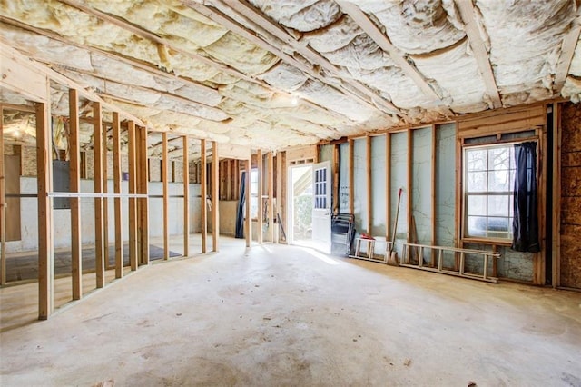 miscellaneous room featuring plenty of natural light