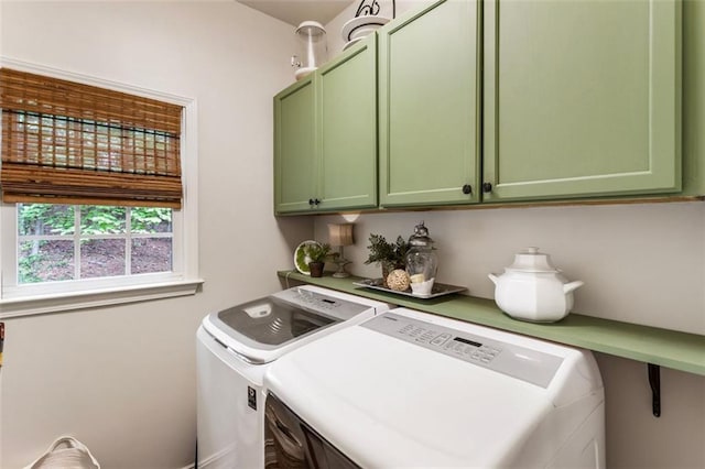 4401 Madison Woods Dr NW, Marietta, GA 30064 - washroom with cabinet space and separate washer and dryer