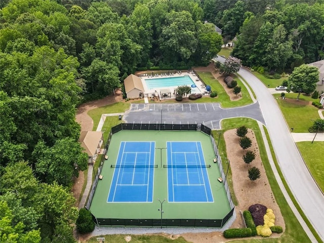4401 Madison Woods Dr NW, Marietta, GA 30064 - drone / aerial view of a pool