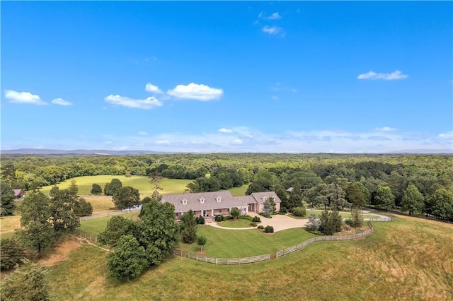 702 Cash Rd NE, Calhoun, GA 30701 - overview of rural landscape with a heavily wooded area