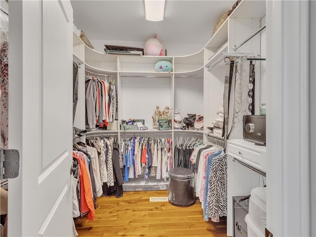 702 Cash Rd NE, Calhoun, GA 30701 - walk in closet with wood finished floors