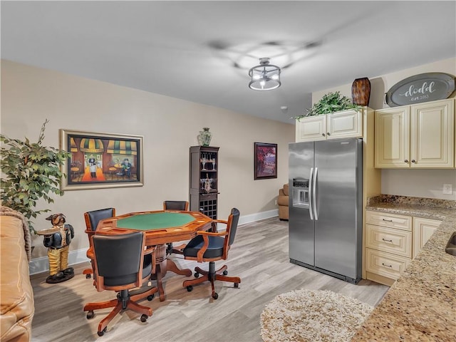 702 Cash Rd NE, Calhoun, GA 30701 - playroom featuring light wood-type flooring and an office area