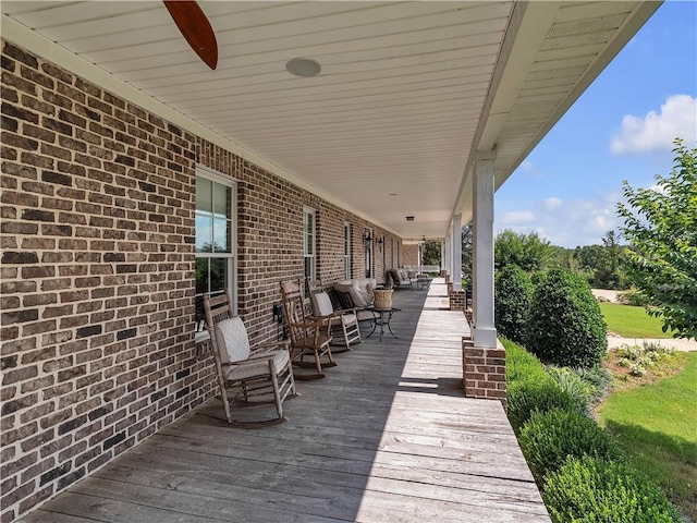 702 Cash Rd NE, Calhoun, GA 30701 - view of wooden porch