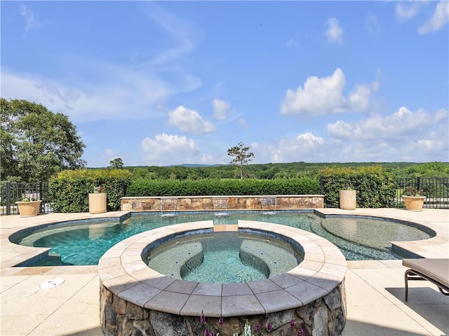 702 Cash Rd NE, Calhoun, GA 30701 - view of pool with a pool with connected hot tub