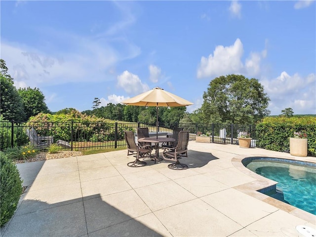 702 Cash Rd NE, Calhoun, GA 30701 - view of swimming pool featuring a patio
