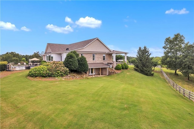 702 Cash Rd NE, Calhoun, GA 30701 - view of yard