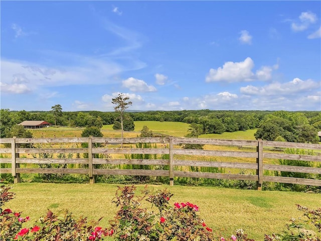 702 Cash Rd NE, Calhoun, GA 30701 - view of yard with a view of countryside