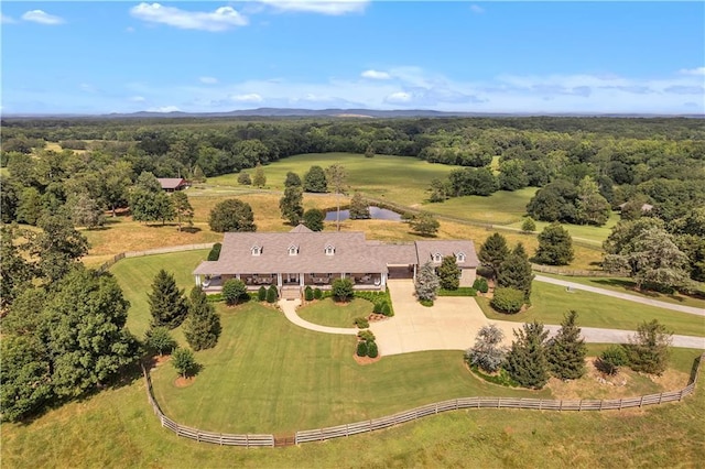 702 Cash Rd NE, Calhoun, GA 30701 - aerial view of property and surrounding area with a forest