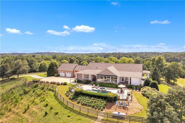 702 Cash Rd NE, Calhoun, GA 30701 - view of subject property featuring a heavily wooded area