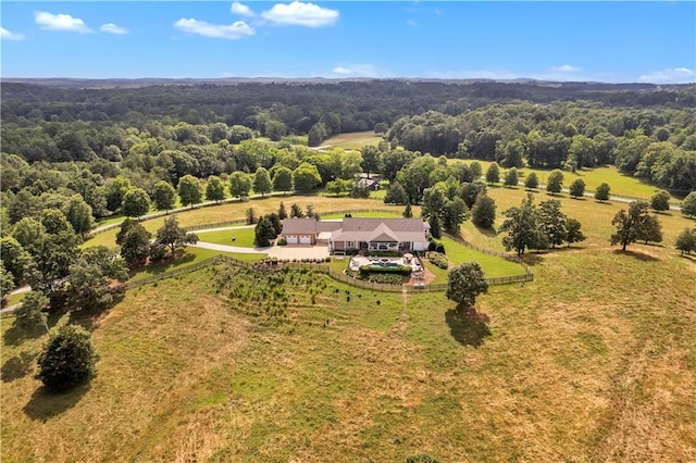 702 Cash Rd NE, Calhoun, GA 30701 - aerial view of sparsely populated area featuring a forest
