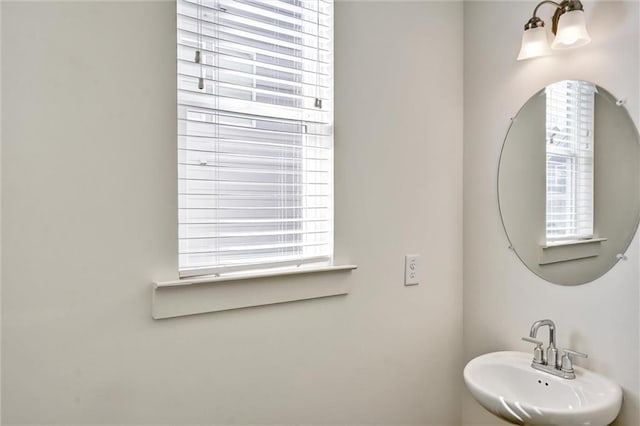 bathroom with a sink