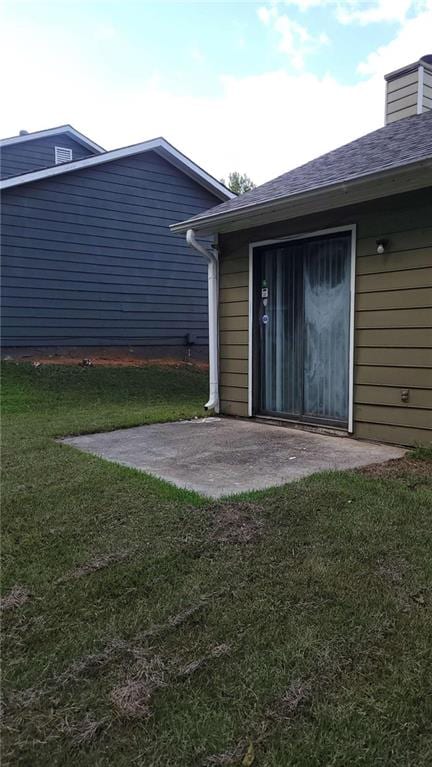 exterior space featuring a patio area