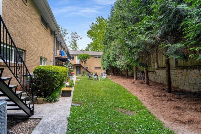 148 Waverly Way Unit 10, Atlanta, GA 30307 - view of yard featuring stairway