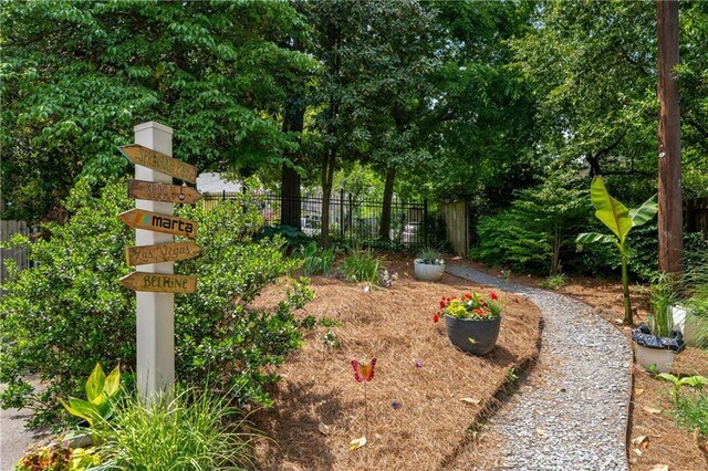 148 Waverly Way Unit 10, Atlanta, GA 30307 - view of yard featuring fence