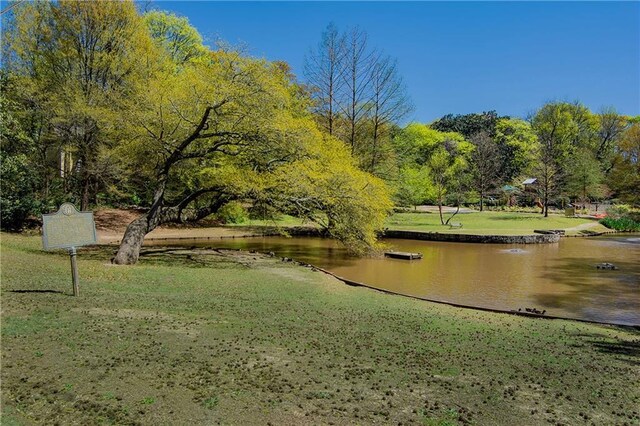 148 Waverly Way Unit 10, Atlanta, GA 30307 - surrounding community featuring a lawn and a water view