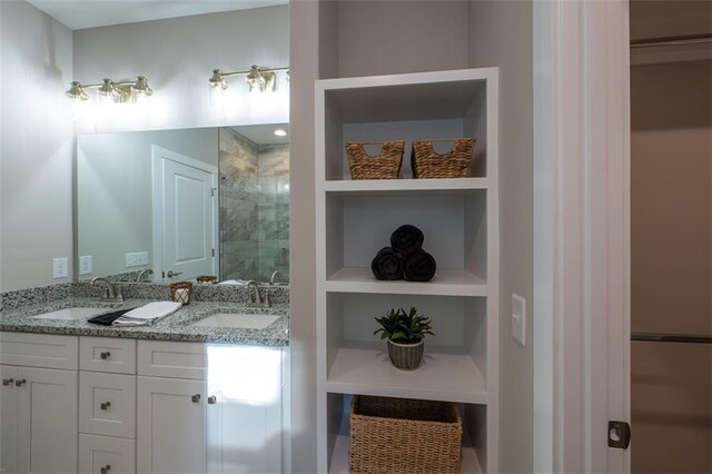 full bathroom featuring shower / bath combination with curtain, toilet, and vanity