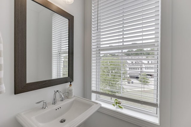1117 Larkin Dr, Buford, GA 30518 - bathroom with a sink and plenty of natural light