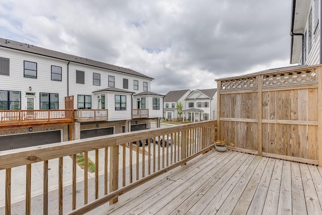 1117 Larkin Dr, Buford, GA 30518 - wooden terrace featuring a residential view