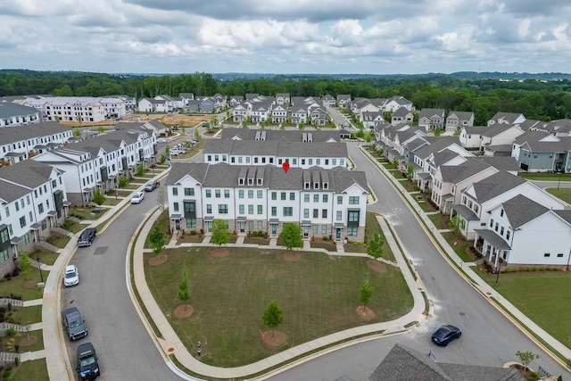 1117 Larkin Dr, Buford, GA 30518 - aerial perspective of suburban area