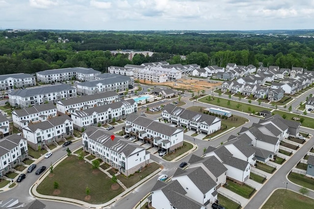 1117 Larkin Dr, Buford, GA 30518 - drone / aerial view of a heavily wooded area