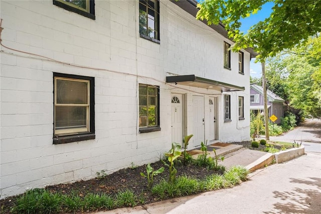 210 Estoria St SE, Atlanta, GA 30316 - view of front of property with concrete block siding