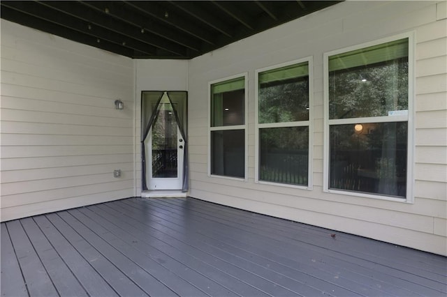 1105 Sterling Brooke Dr, Alpharetta, GA 30022 - view of wooden terrace
