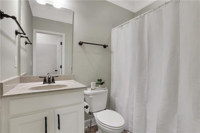 1105 Sterling Brooke Dr, Alpharetta, GA 30022 - full bathroom featuring vanity and a shower with shower curtain