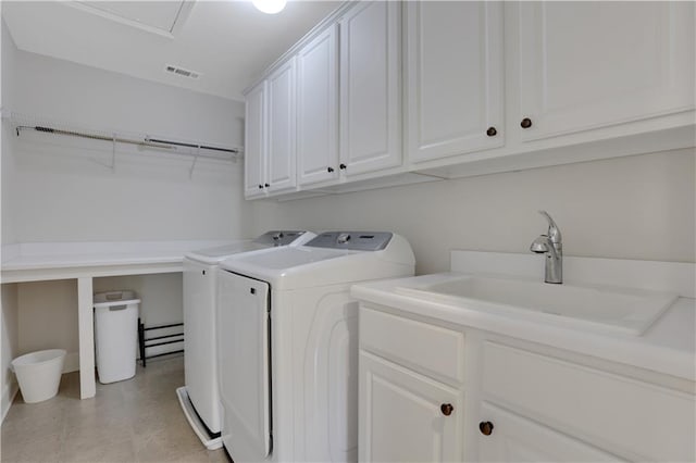 1105 Sterling Brooke Dr, Alpharetta, GA 30022 - laundry area with cabinet space and independent washer and dryer