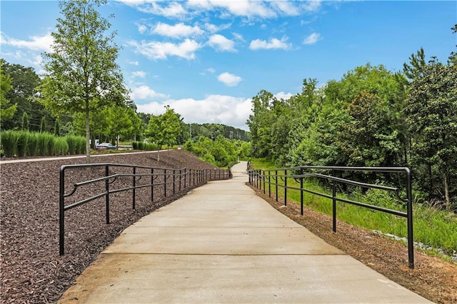 1105 Sterling Brooke Dr, Alpharetta, GA 30022 - view of community featuring a wooded view