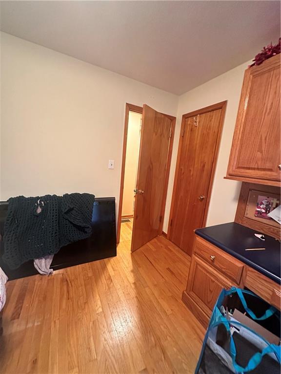 interior space featuring light hardwood / wood-style flooring