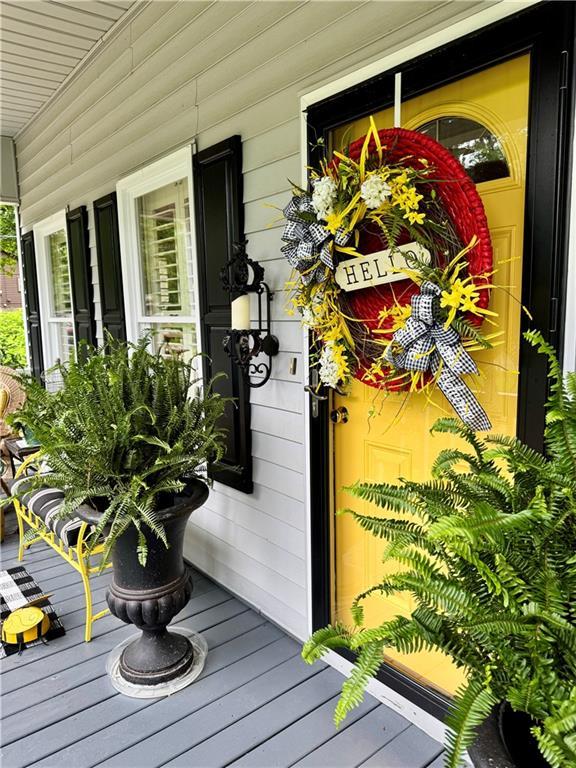 270 Owens Cir NE, Calhoun, GA 30701 - doorway to property with covered porch