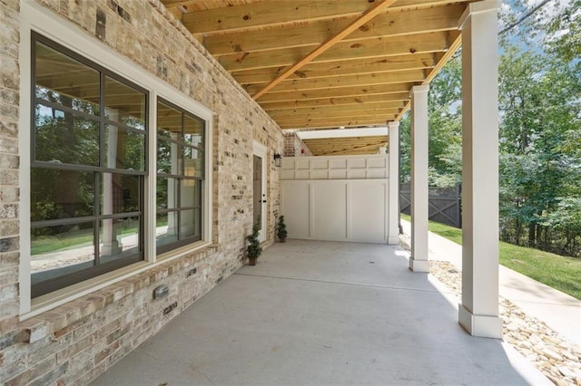 view of patio