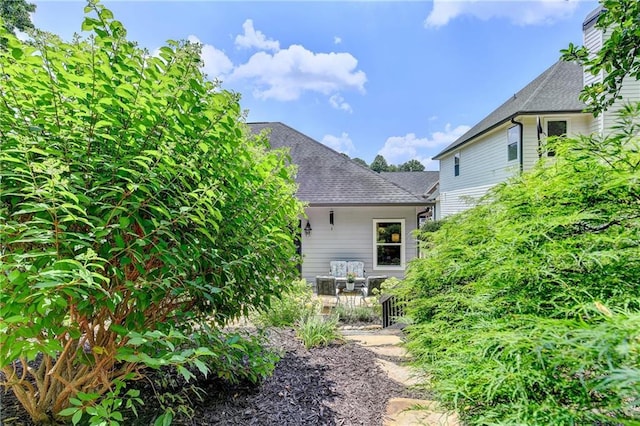 510 Elgaen Ct, Roswell, GA 30075 - rear view of property with a shingled roof and a chimney