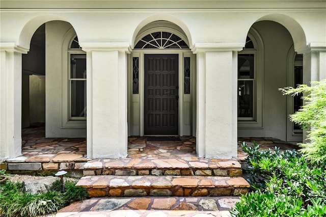 view of property entrance